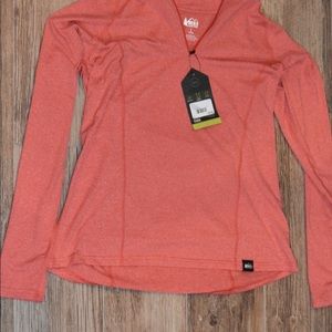 REI 1/4 zip long sleeve base layer